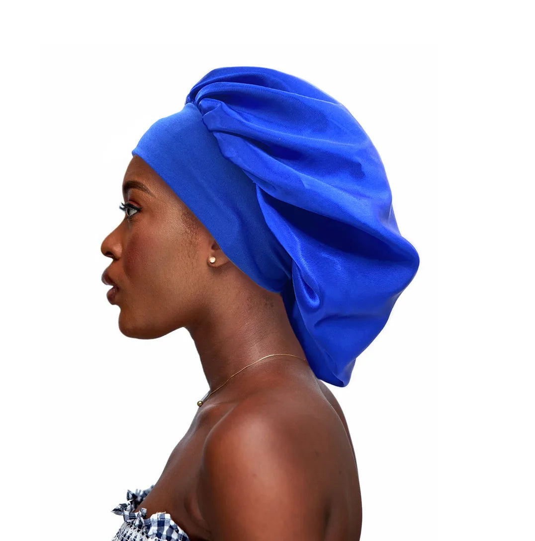 Silk Bonnet Hair Wrap for Sleeping