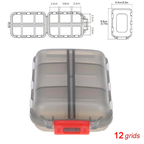 Tcare Portable Pill Case Folding Medicine Drugs Pills Capsule Tablet