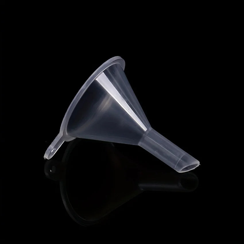 10 precision mini funnels for lab bottles, essential oils, perfumes,
