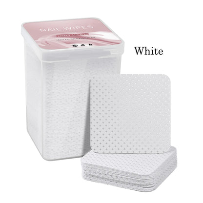 Lint-Free Nail Polish Remover Cotton Wipes UV Gel Tips Remover Cleaner