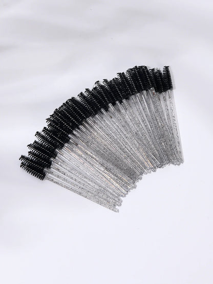 50 /100pcs  Eyelash Brushes Makeup Disposable Mascara Wands Applicator