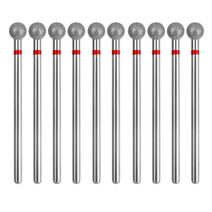 10PCS Diamond Nail Drill Bit Set Electric Milling Cutters For Manicure