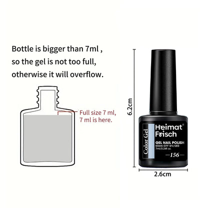 Color Block Series | Glossy Nails 0.24 oz Trendy Candy Foam Gel