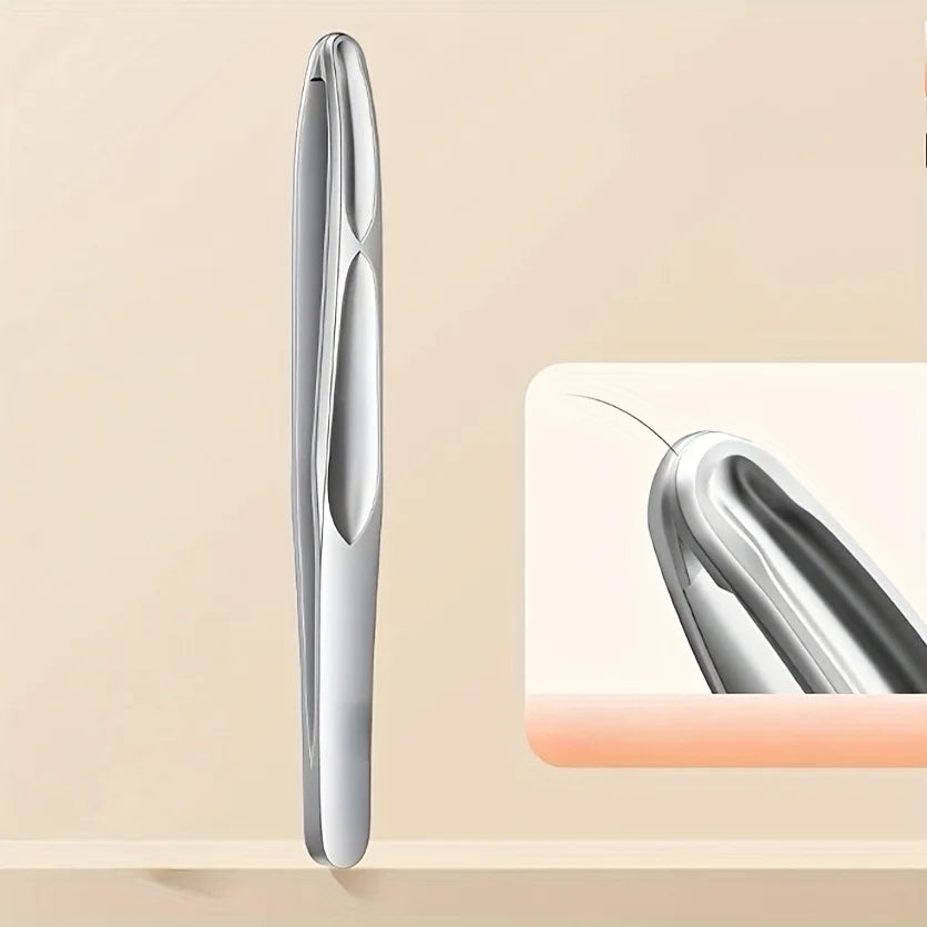 Stainless Steel Eyebrow Clips for Precision Beard and Mustache