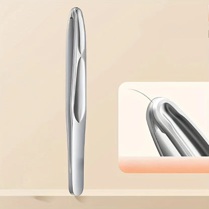 Stainless Steel Eyebrow Clips for Precision Beard and Mustache