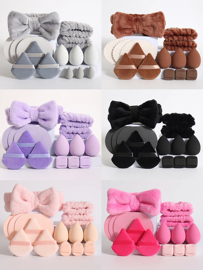 15 件套 Cosmetic Puff Makeup Sponge Blender Beauty Egg Foundation