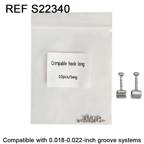 10pcs/Pack Dental Orthodontic Lingual Button Bottom Bondable Metal