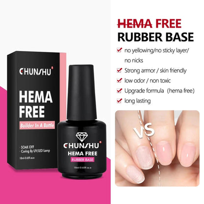 CHUNSHU Hema FREE Construction UV Gel 18ml Builder Nail Gel In A