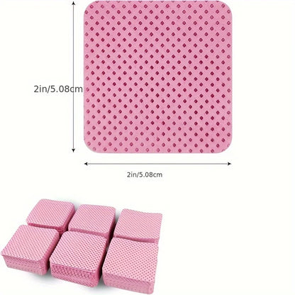 50 Pieces of Velvet-Free Nail Wipes, Super Absorbent Nail Wipes for
