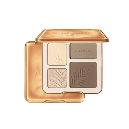 Judydoll Highlighter & Contour Palette, Matte & Shimmer, Sculpt &