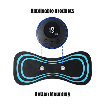 Neck Massager Gel Pads Trainer Hip Exerciser Replacement Slimming Tens