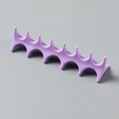Soft Silicone Nail Pen Holder Brush Rack Shelf UV Gel Brush Display