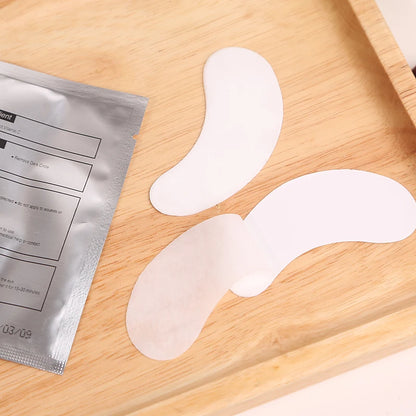50 Pairs Eyelash Under Eye Patches Eye Pad Isolation Remove Hydrogel