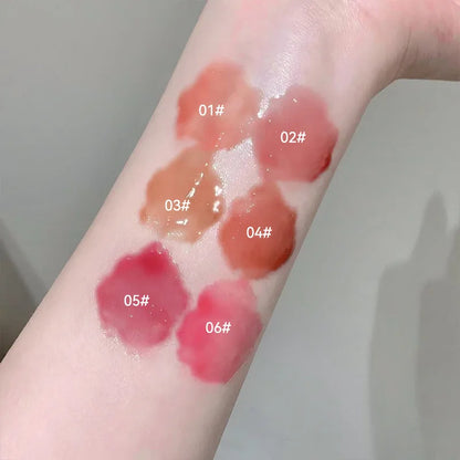 Kakashow Mirror Watery Lip Gloss Iron Brush Head Jelly Lipgloss