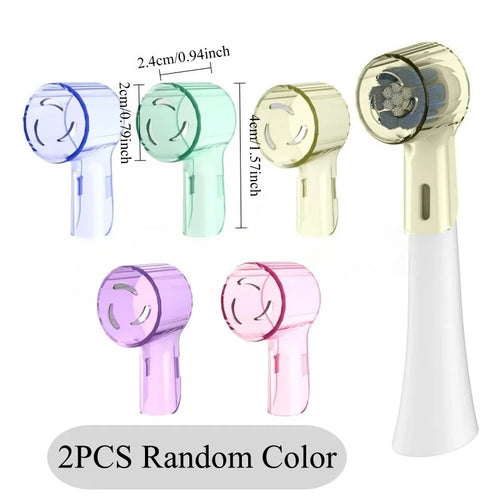 2-8Pcs Colors Toothbrush Dustproof Covers Caps Compatible with Braun