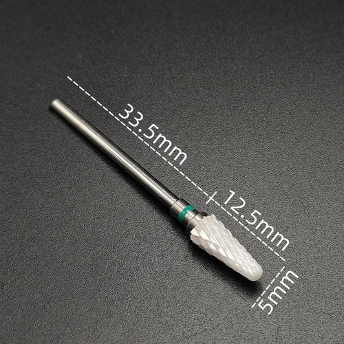 Ceramic Carbide Nail Drill Bit Rotate Burr Milling Nail Cutter Bits