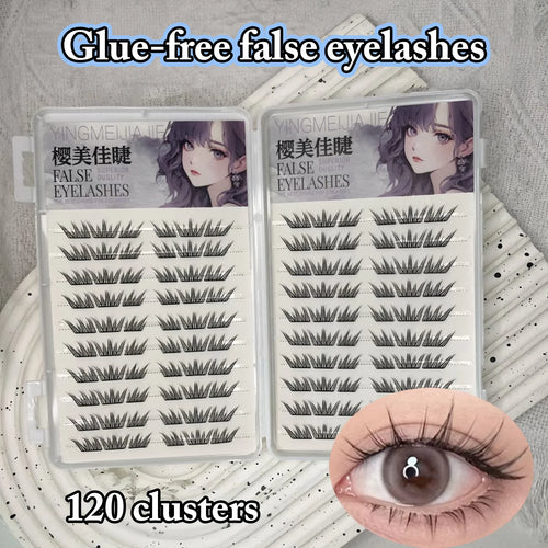 Korean Idol False Eyelashes Wispy Dense ACE Comics Artificial Eyelash
