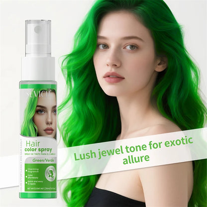 Halloween Hair Color Spray Disposable Hair Dye Spray DIY One-Time Hair