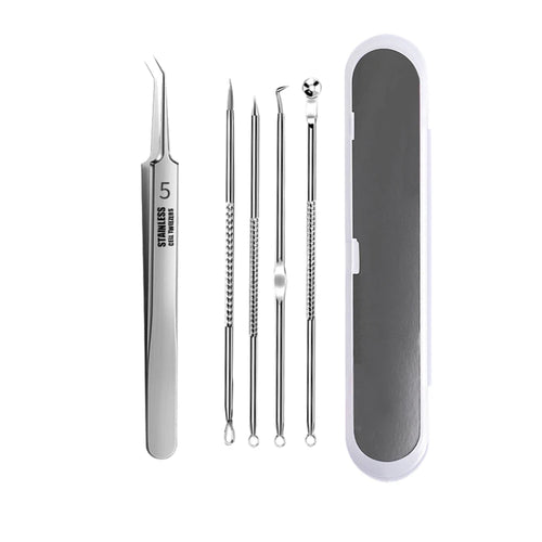 Acne Blackhead Removal Needles Stainless Steel Black Spot Blemish