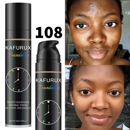 8 colors Liquid Foundation Effective Concealer Waterproof