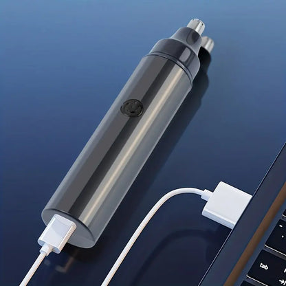 Rechargeable Nose Hair trimmer and Facial Hair remover for Men Nose