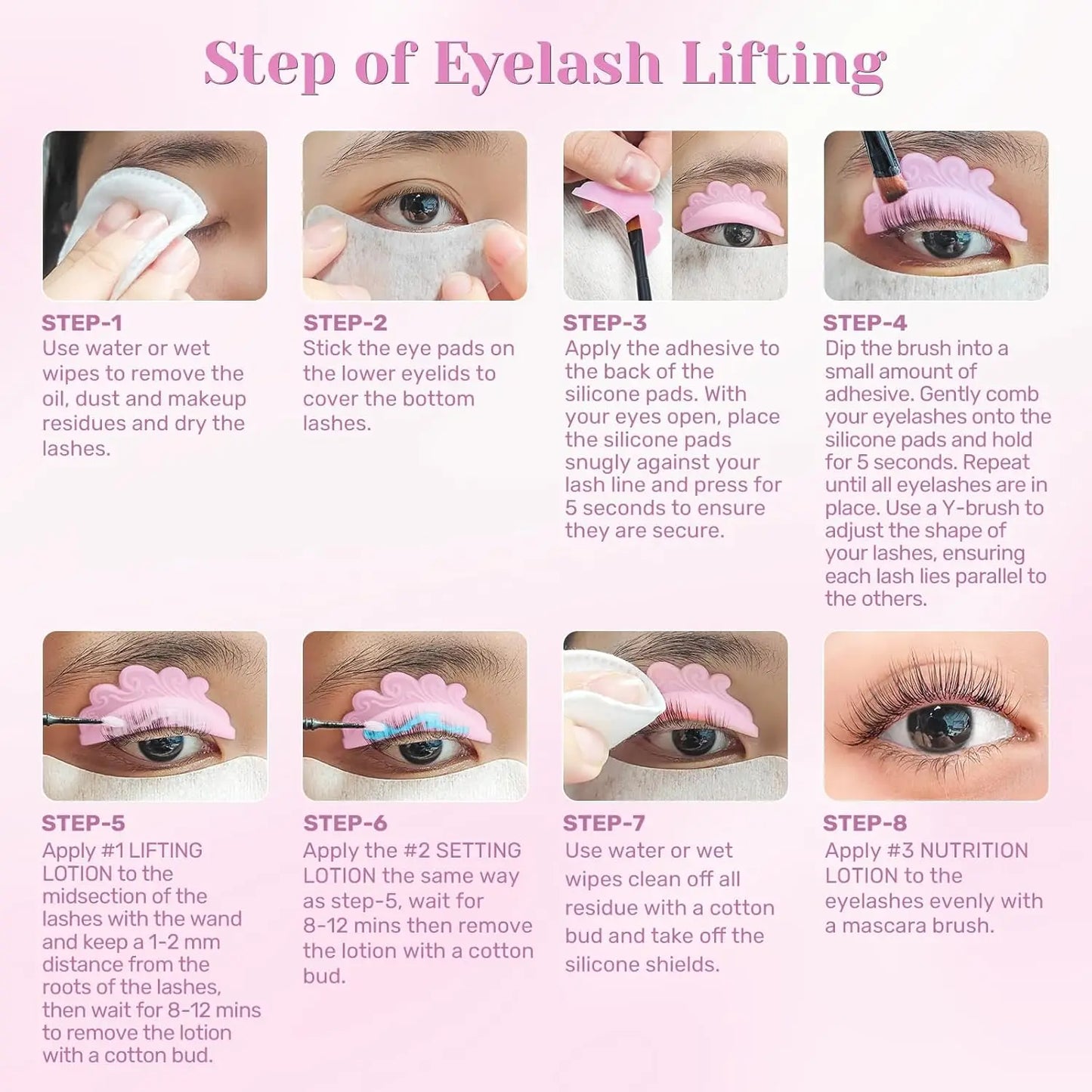 Libeauty Lash & Brow Perming Set for Lash Brow Lift Perm Fixation Tube