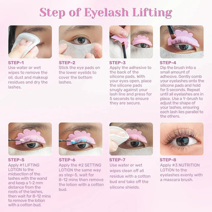 Libeauty Lash & Brow Perming Set for Lash Brow Lift Perm Fixation Tube