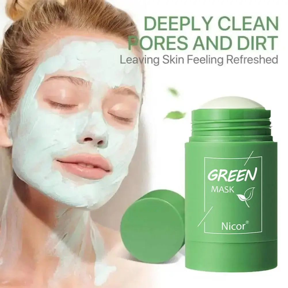 Green Cleansing Mask Green Tea Cleansing Stick Blackheads Mask