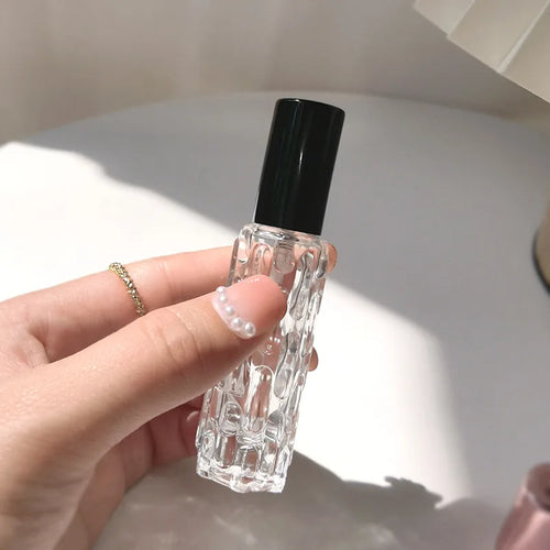 1pc 10ml Glass Portable Refillable Perfume Bottle Cosmetic Container