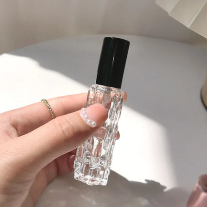 1pc 10ml Glass Portable Refillable Perfume Bottle Cosmetic Container