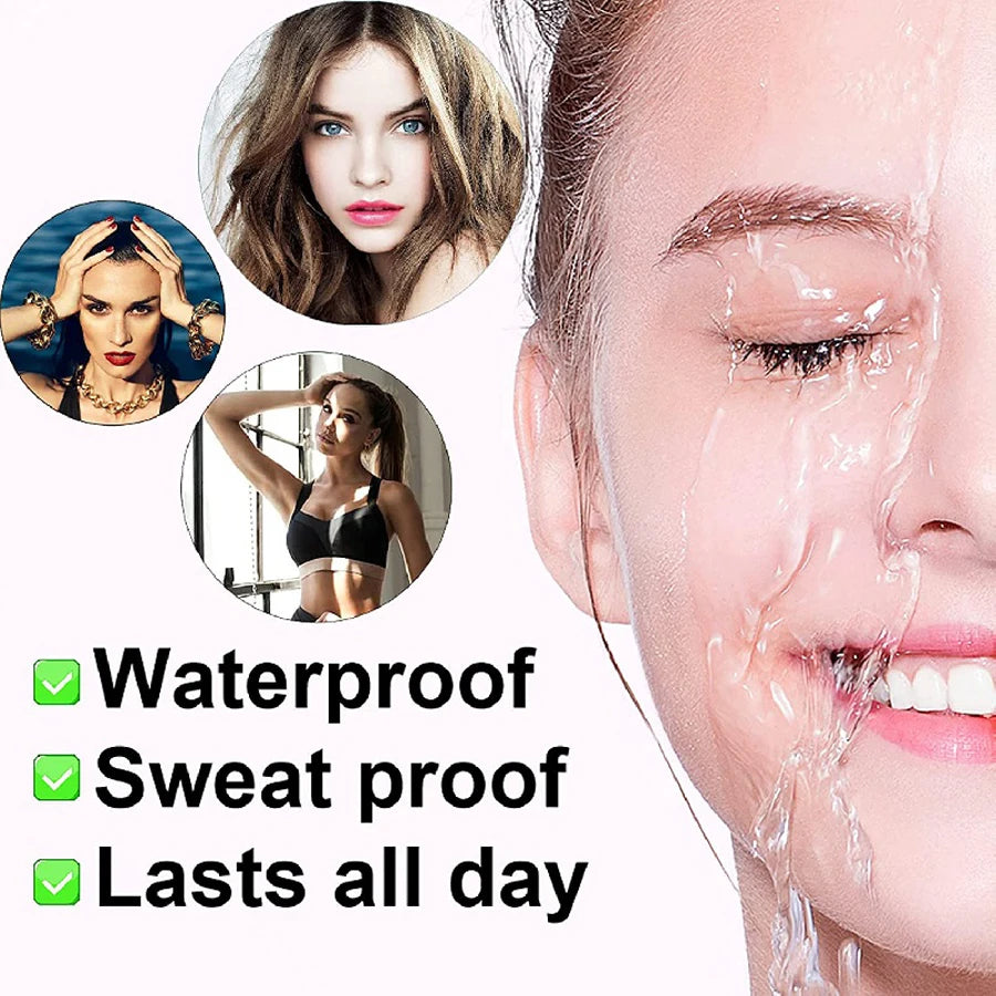Waterproof Eyebrow Pen, Microblading Eyebrow Pencil With 4 Split Head,