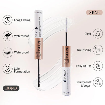 DIY Lash Extension Mix Styles Lash Clusters Individual with Bond&Seal