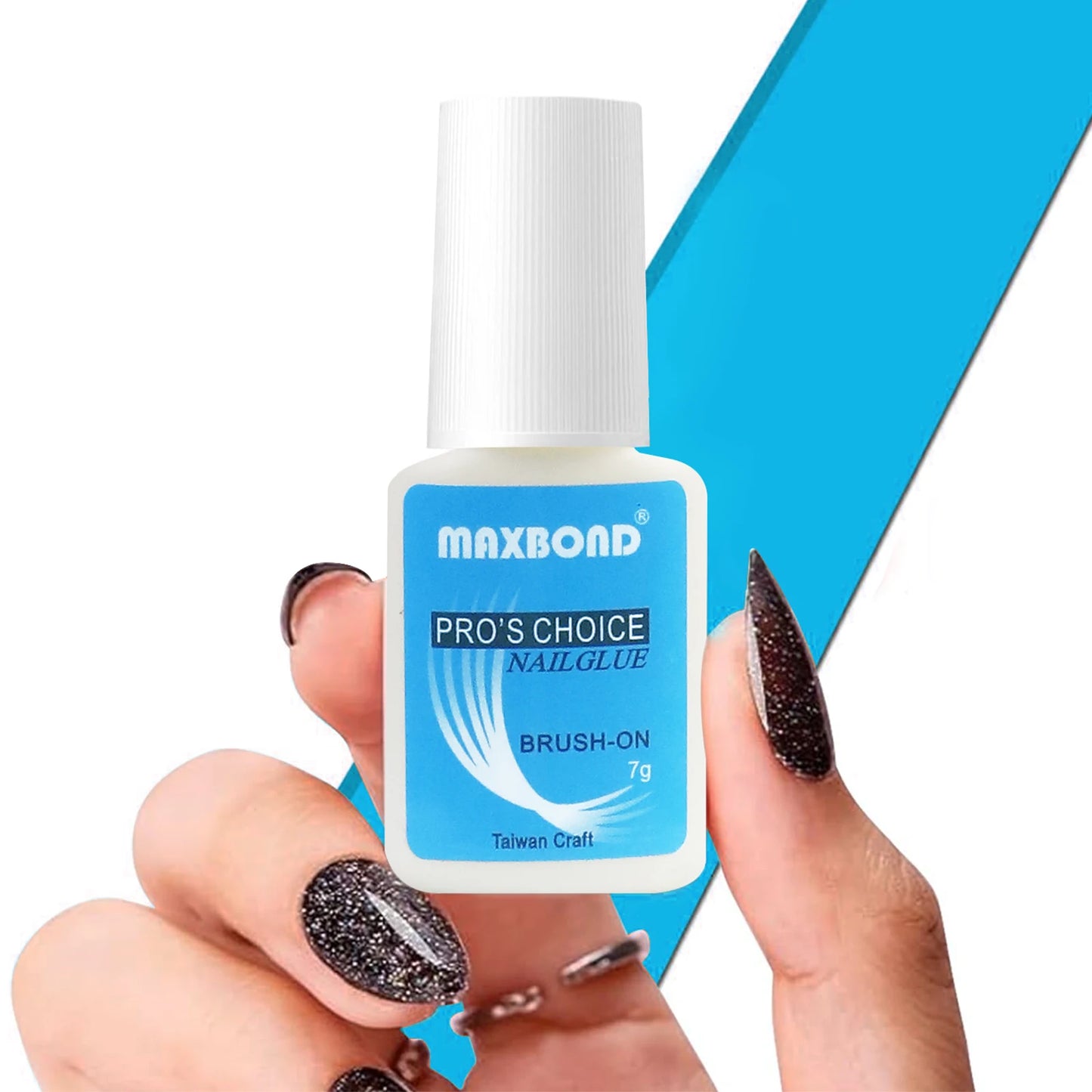 5pcs quick drying adhesive nail glue professional nail glue for false