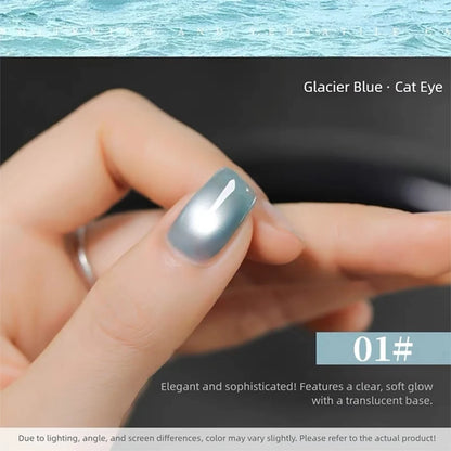 MIANEL Blue Tears Cat Eye Series 3 Colors Unique Blue Color And