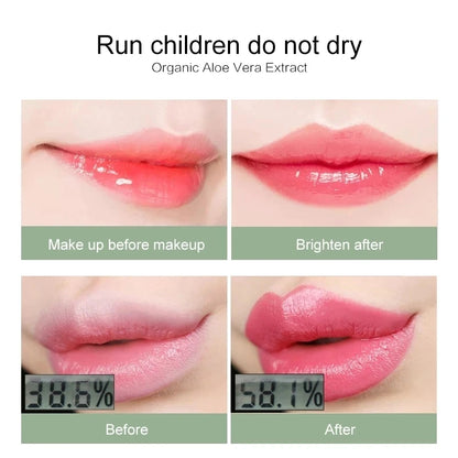 12pc/SET 3.5g Color Changing Tinted Lip Balm Lipstick Aloe Vera