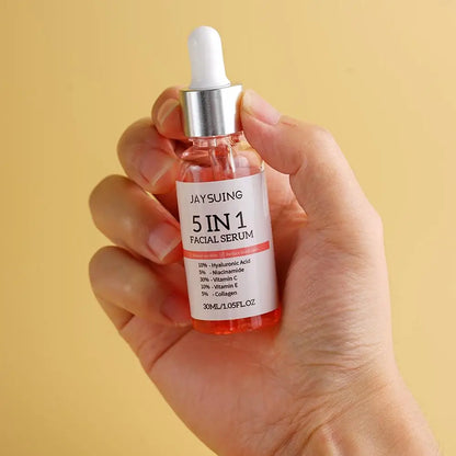 5 In 1 Fade fine lines Firming Face Serum Moisturizing brightning