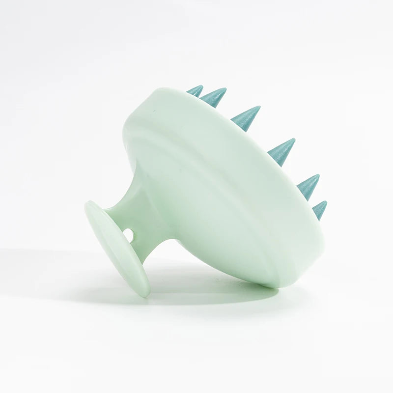 Silicone Shampoo Scalp Hair Massager Head Body Scalp Massage Brush