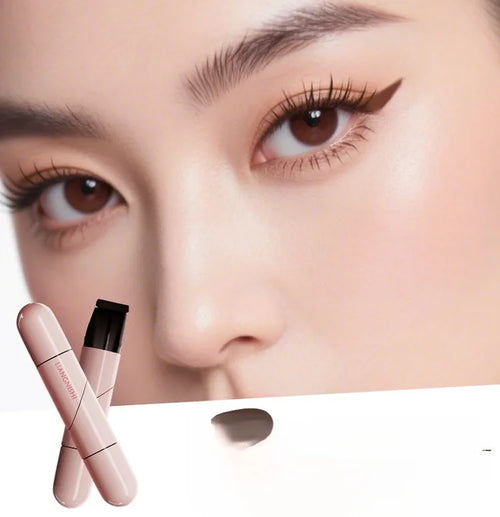 Eyeliner for Beginners Sweat-proof Double-headed Eyeliner Smudge-Proof
