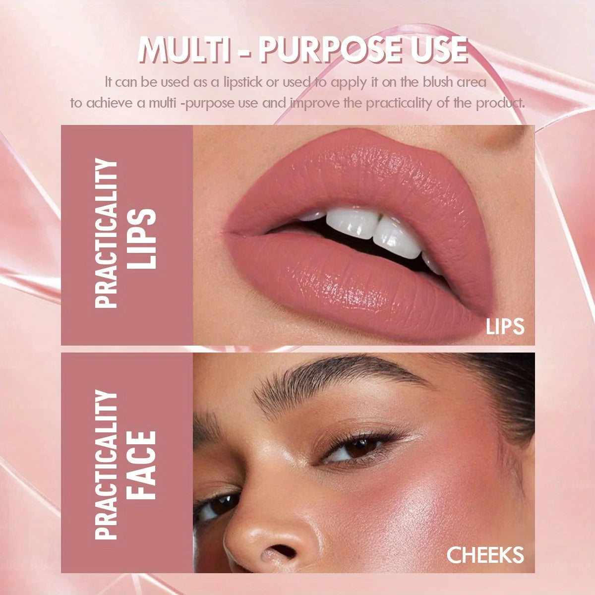 Matte Lipstick Pencil Waterproof Long Lasting Non-Stick Cup Lip Stain