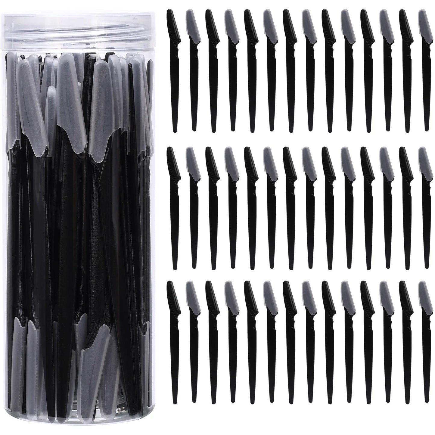 40Pcs Eyebrow Trimmer Makeup Beauty Tools Safe Eye Brow Razor Body