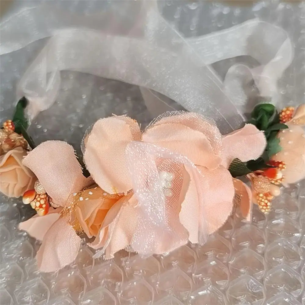 Fairy Blossom Wedding Hair Hoop