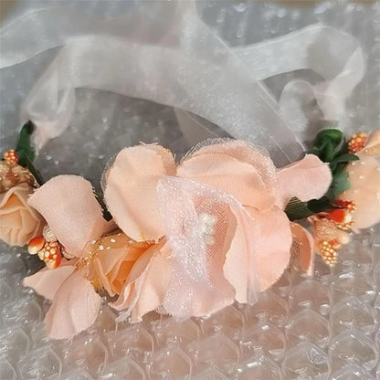 Fairy Blossom Wedding Hair Hoop