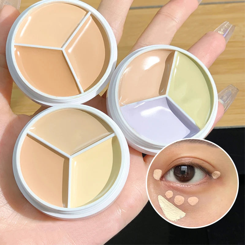 XIXI Pure Holding Makeup Three Color Concealer Spot Acne Print Repair