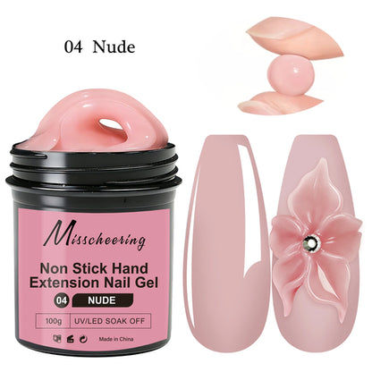 1Jar 100/150g Poly Nail Gel UV LED Cured Builder Nail Gel Acrylic