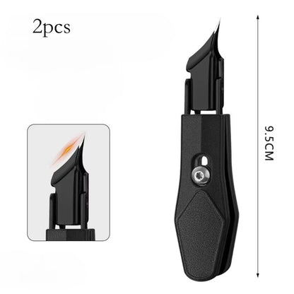 25° Slant Edge Nail Clipper Wide Opening Stainless Steel Professional