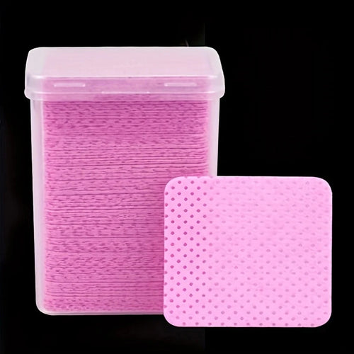 200 件/盒 Lint Free Nail Wipes Eyelash Extension Glue Wipes Cleaner