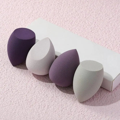 4 Pcs Beauty Egg Makeup Sponge Blenders Beauty Sponges Foundation