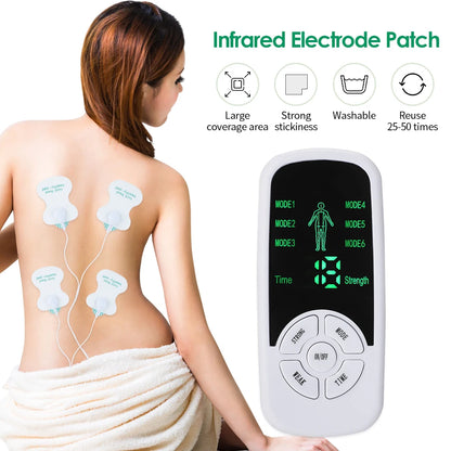 6 Modes EMS Electric Muscle Therapy Stimulator Tens Unit Machine