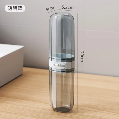 Toothbrush Travel Containers Transparent Portable Toothbrush Case
