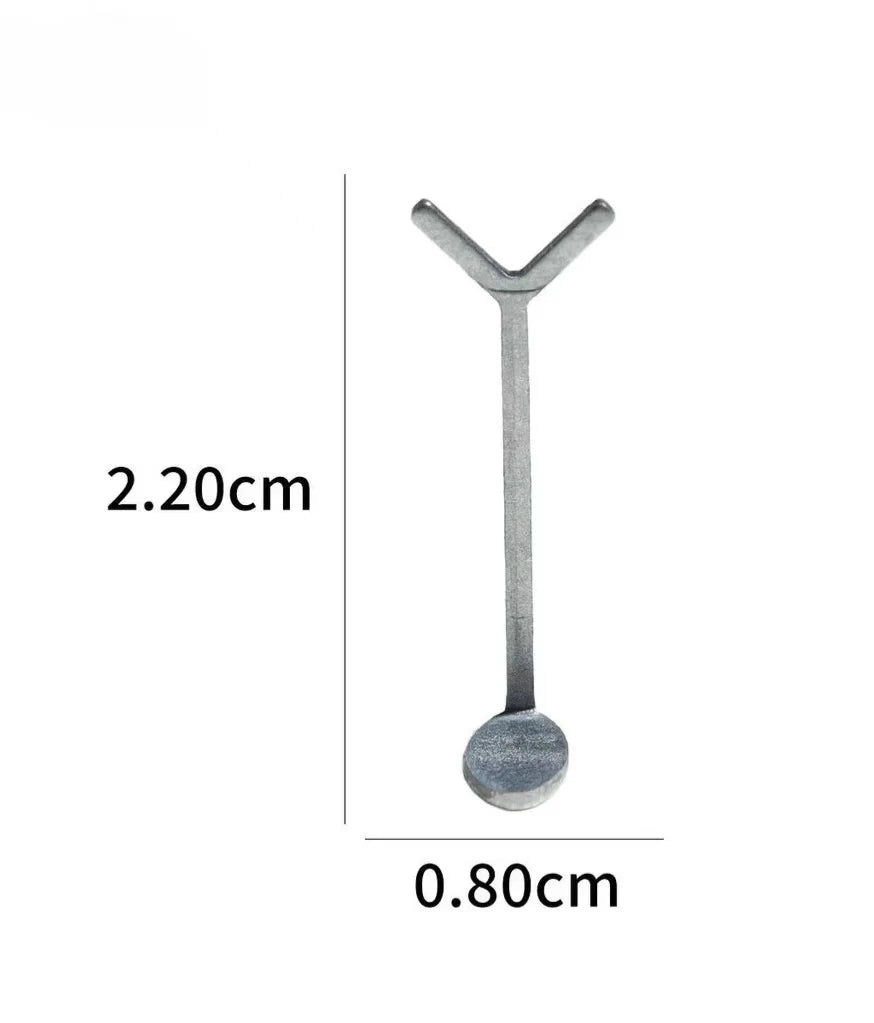 1/2/4pcY-shaped Love Heart Magnetic Auxiliary Tool For Match with Nail